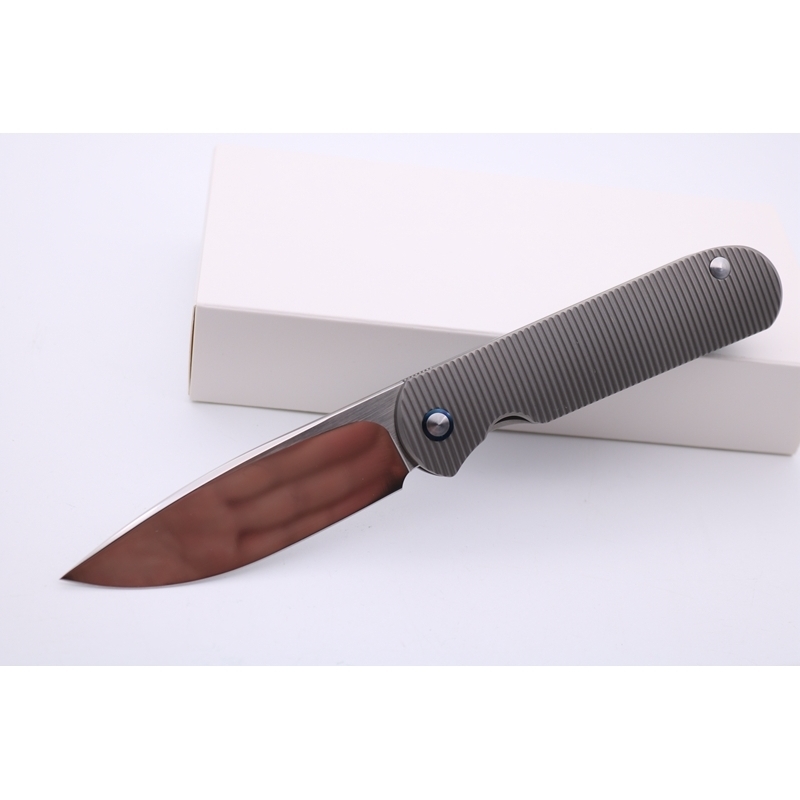 

SMKE Knives Custom Shamwari Front Flipper Pocket Folding Knife M390 3.5\