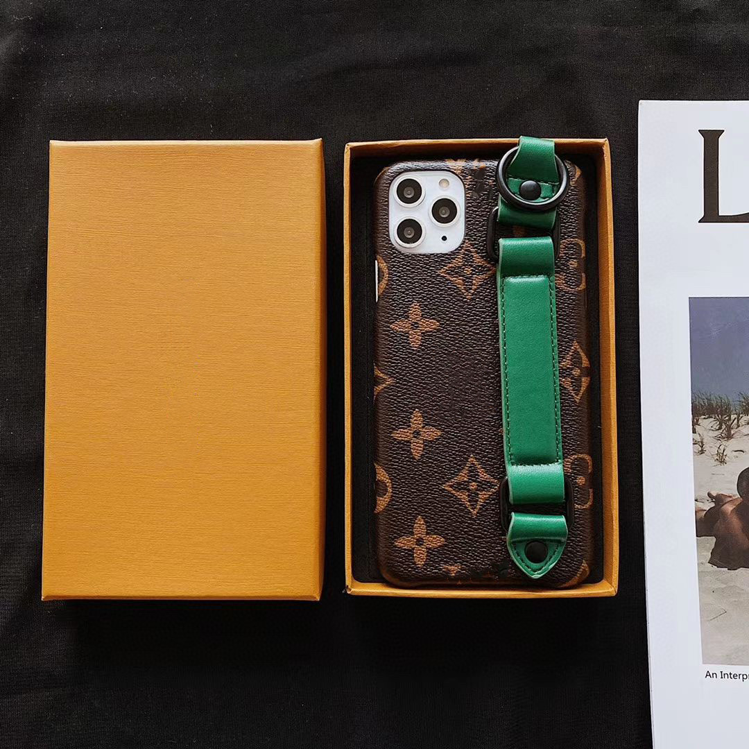 

Top designer phone cases For iPhone 12 promax 12pro 11 XS Max XR X 8 Plus come with strap
