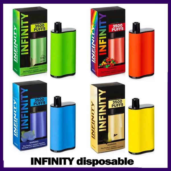 

Disposable Vape Fumed Infinity 3500 Puffs Cigarette 1500mAh Battery 12ml Pods Cartridges Vapors Ecigarette puff bars vapores pod device