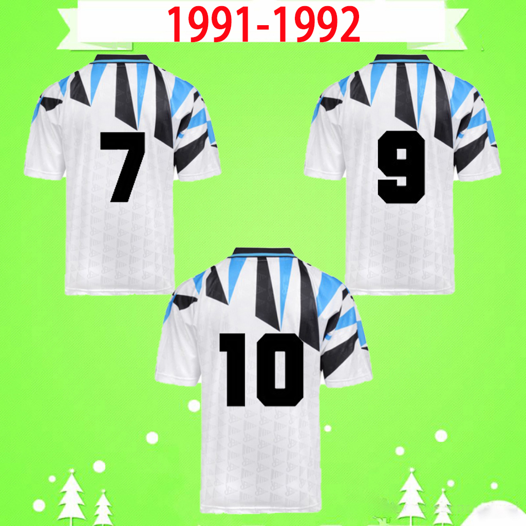 

1991 1992 away white soccer jerseys retro 91 92 Klinsmann Matthäus Desideri Fontolan MIlan Pizzi football shirt Vintage Classic commemorate antique uniform InteR