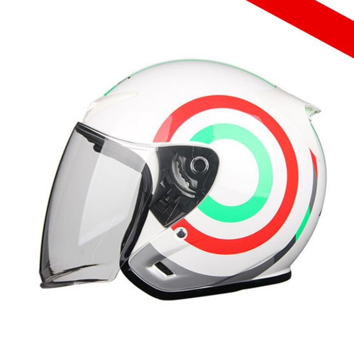 Motorcycle riding helmet, men&#039;s and women&#039;s safety half helmets, the same style is customized-image-691032175