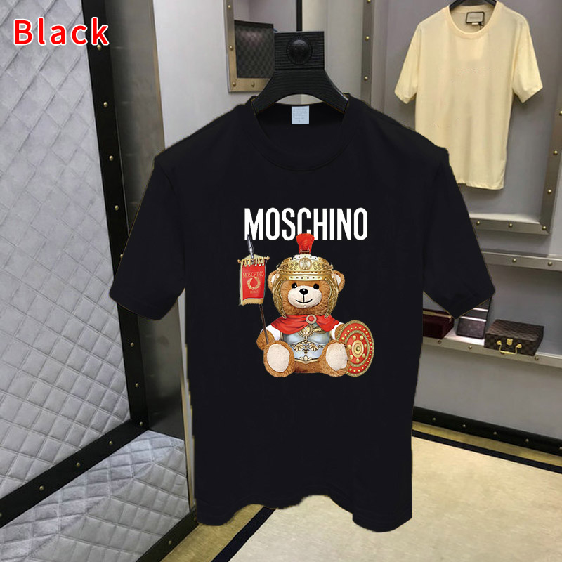 

Personalised Mens Rhinestone Designer T Shirts Casual Short Sleeve Tops with Multiple designs for Summer, White;black