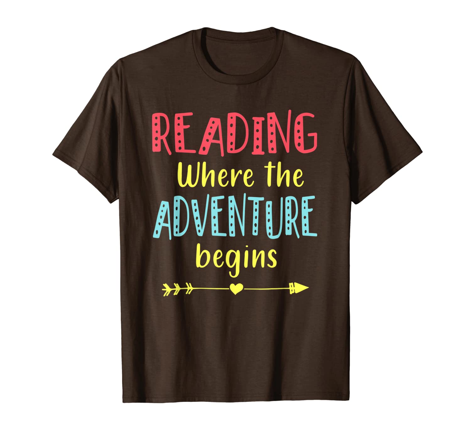 

reading where adventure begin book lovers t-shirt, White;black