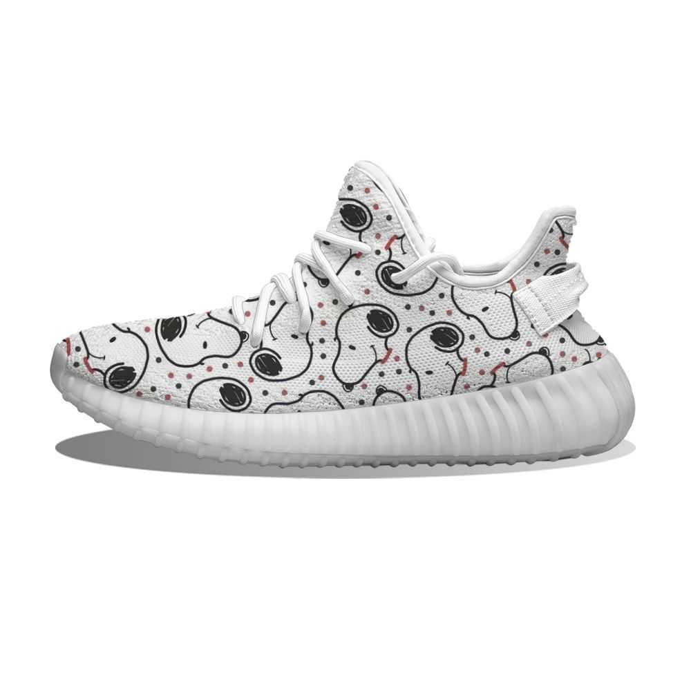 

DIY Custom Snoopy Head Running Shoes Mesh Printed Mens Womens Trainers Outdoor Sports Sneakers