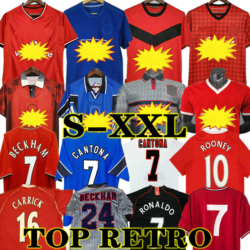 

Retro United 12 13 09 10 Soccer jersey 2002 MAN football Giggs SCHOLES Beckham RONALDO CANTONA Solskjaer Manchester 07 08 93 94 95 96 97 98 99 82 83 84 85 86 88 90 91, 96 97 home