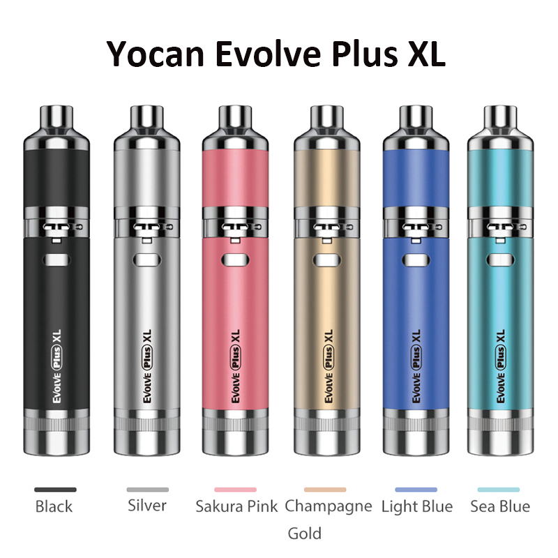 

Authentic Yocan Evolve Plus Evolve Plus XL Yocan X Wax Vape Pen Evolve-D Dry Herb Vaporizer Kit E Cigarette Kits 100% Original, Multi