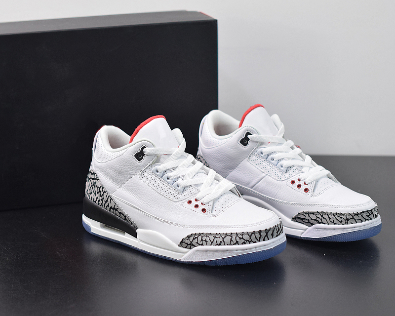 

Top Quality Jumpman Basketball Shoes 3S Free Throw Line White Men Women Youth fashion outdoor sneakers With Box