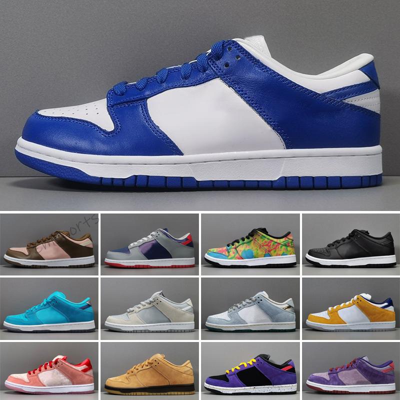 

2021 Sean Cliver Travis Scotts shoes Chunky Dunky man woman Strange love Halloween pigeons Sports Sneakers Size 36-46, Black;brown