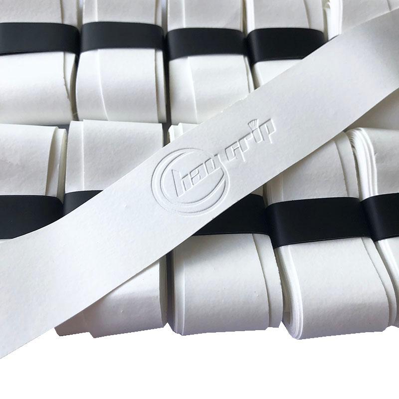 

10pcs White Ultrathin 0.4mm Tennis Racket Grip Anti-skid Sweat Absorbed Wraps Taps Dry Badminton Racquet Overgrip Sweatband, Yellow;black
