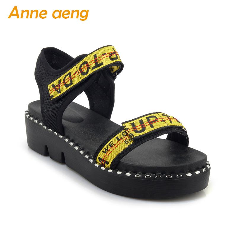 

Summer Women Sandals Wedges Heel Platform Casual Style Elastic Band Beach Light White Shoes Big Size 44, Black