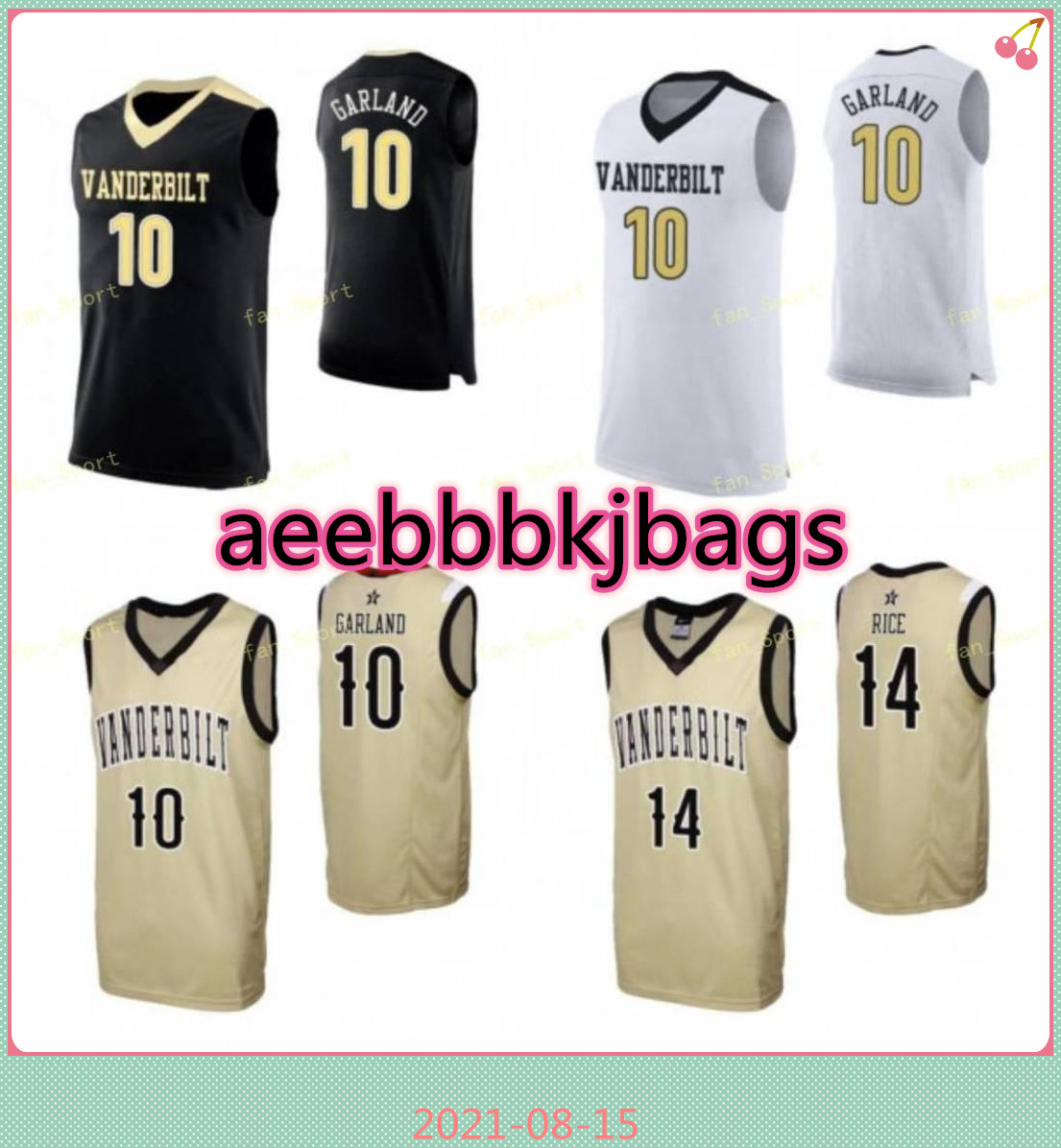 

NCAA College Vanderbilt Commodores Basketball Jersey 0 Saben Lee 1 Dylan Disu 2 Scotty Pippen Jr 3 Maxwell Evans Custom Stitched, As
