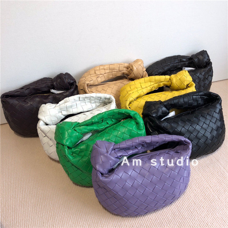 

Evening Bags Bottage Bvs Factory Satchel Mini Knotted Jodie Sheepskin Woven Underarm Hand Shoulder Women's Bag Eight Thousand Three Hundred and Cross