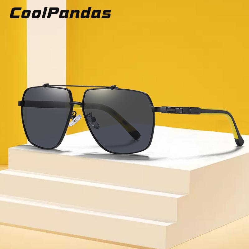

Sunglasses CoolPandas 2022 Classic Square Polarized Men's Driving Male Sun Glasses Eyewear Women UV Blocking Gafas De Sol Hombre
