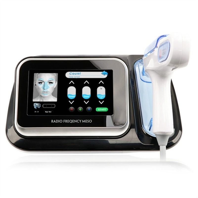 

Mesotherapy Gun Radio Frequency Meso Gun Facial Skin Care Machine with LED Light Therapy Mesotherapy