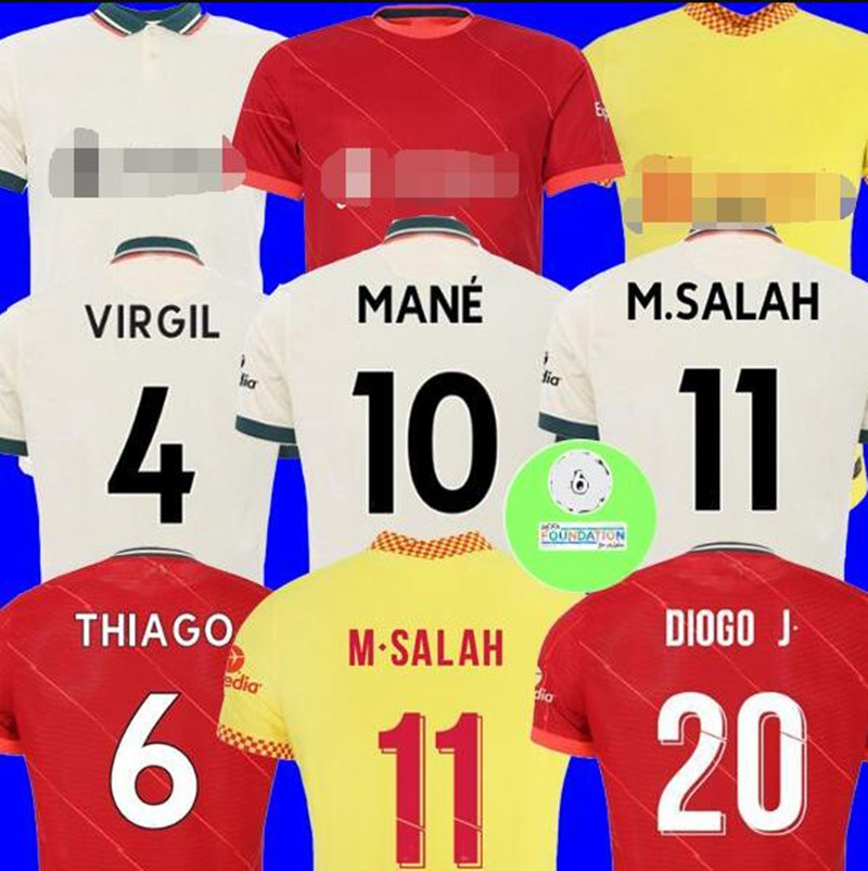 

21 22 LVP Liverool Soccer Jersey 10 M.SALAH ALEXANDER ARNOLD Mane Firmino 4 VIRGIL DIOGO J Thiago A.BECKER Football Shirt PHILLIPS KONATE men kit 21/22 kids kits sets, Style 17