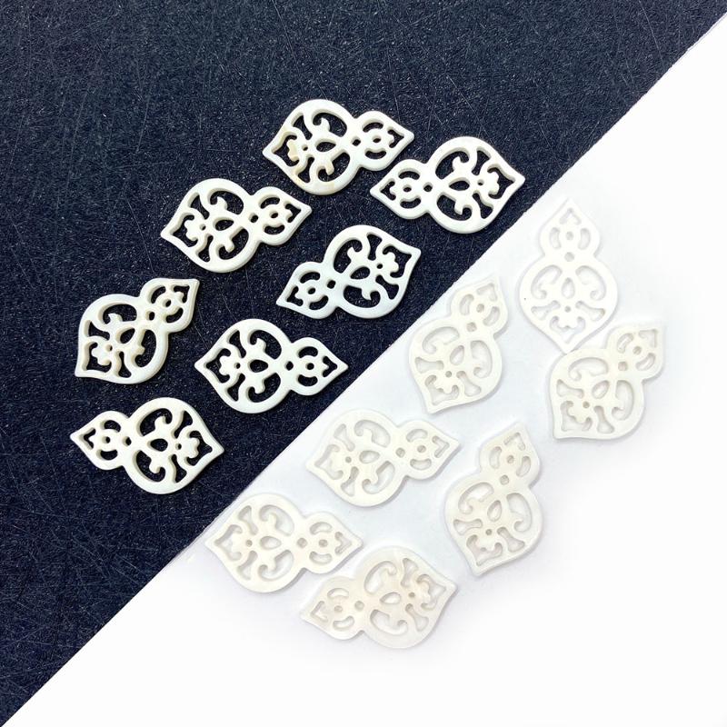 

Charms Natural Freshwater Shell Pendant Fashion Gourd-shaped Small Jewelry Making Women's Men's Necklace Gifts, Bronze;silver