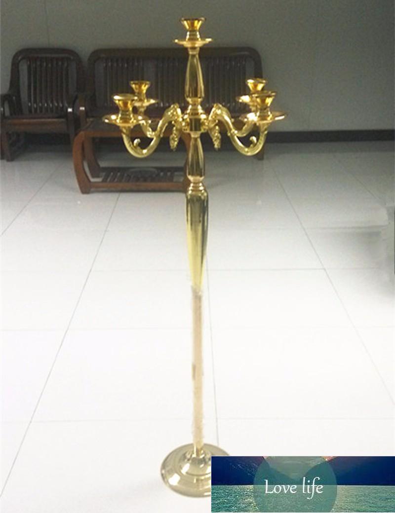

Party Decoration Modern Design Wedding Luxury Gold Candleabra For Stage