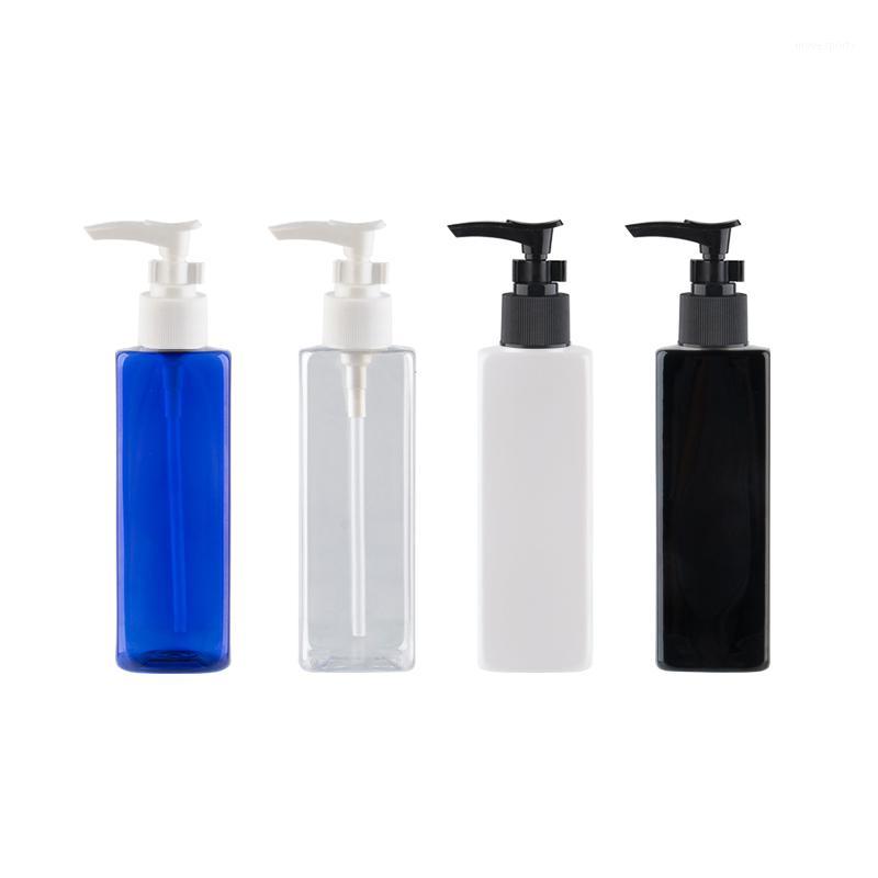 

Storage Bottles & Jars 250ml X 25 High Quality Square Plastic Bottle With Bayonet Lotion Pump 250cc Shampoo Shower Gel Liquid Soap Container1