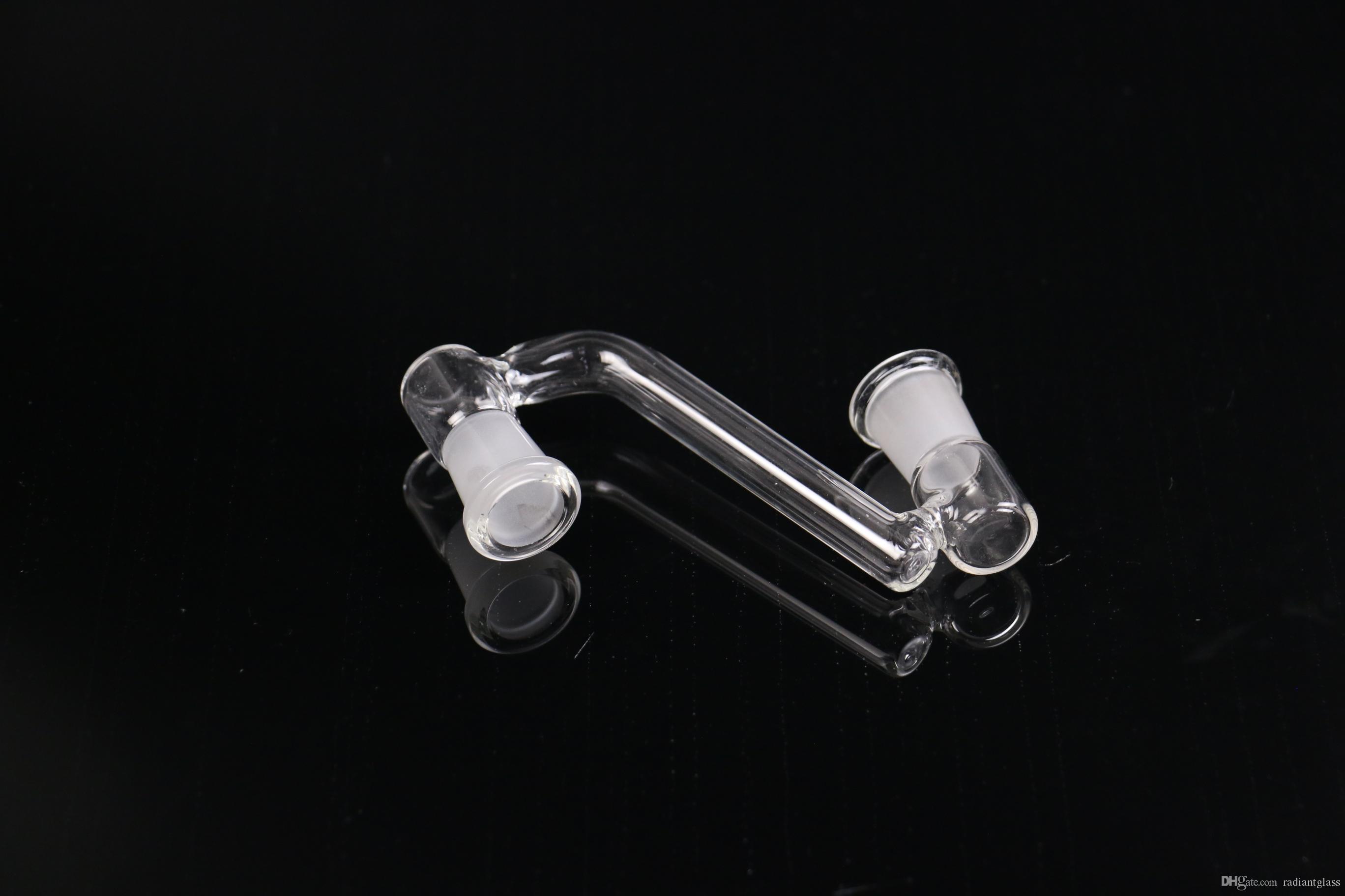 

New glass adapter Hookahs drop downstem Manufacturer for 10mm/14.5mm/18.8mm to female glasses for oil rig water pipe