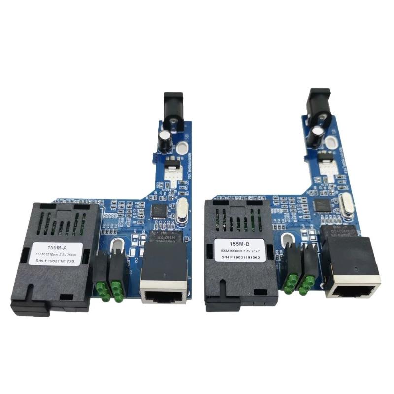 

Fiber Optic Equipment 6 Pair Conversor De Fibra Optica Electronica Ethernet Media Transceiver Converter 10/100M Eletronicos Electronics RJ45