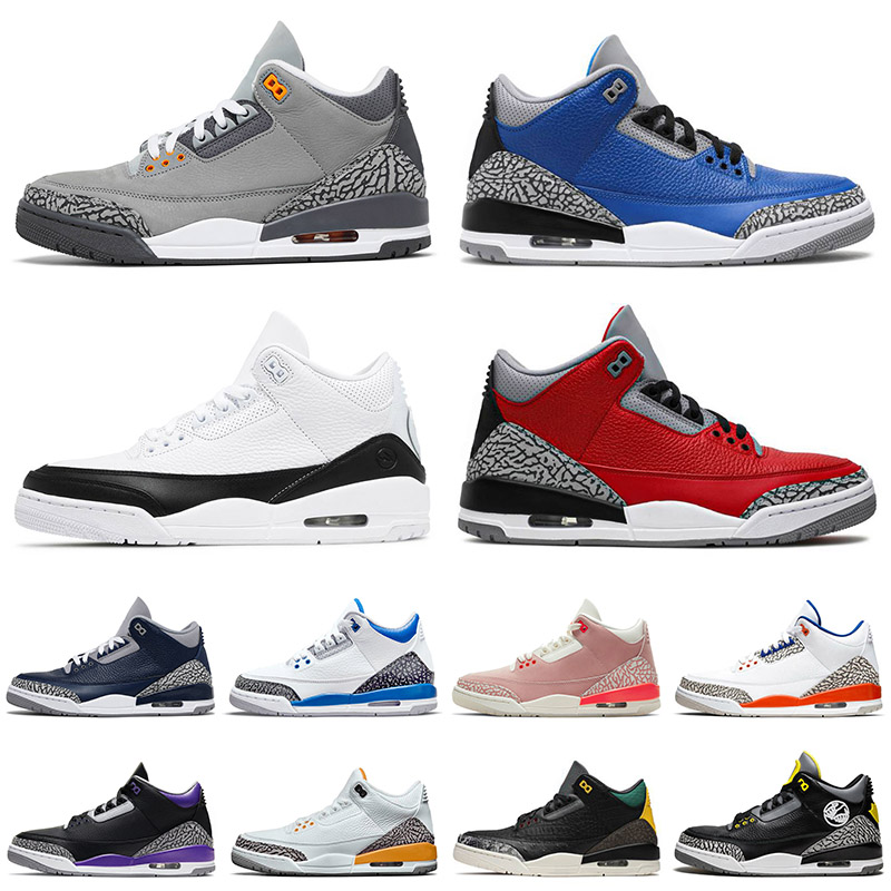 

Wholesale Top Fashion Basketball Shoes Blue Cement Fragment Cool Grey Jumpman Animal Instinct Laser Orange Georgetown Retro Trainers Sports