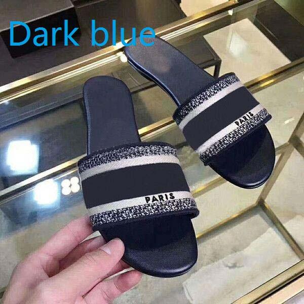 

HOT Classics sandals Fashion slippers slides Floral brocade Gear bottoms Flip Flops women shoes sandal striped Beach causal slipper home011 27, Grey