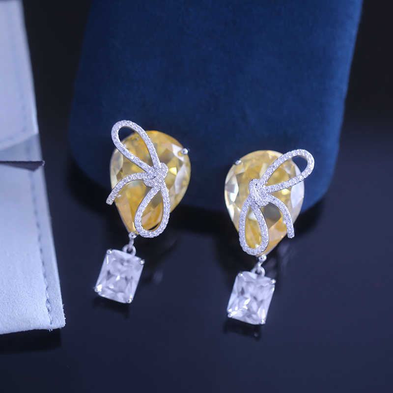 

Dangle & Chandelier HEF jewelry original hot air balloon Earrings female Qiao Xin same minority Earrings 925 Silver