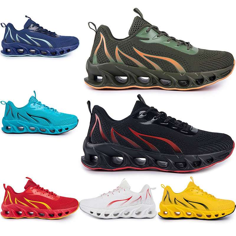 

men running shoes triple black white fashion mens women trendy great trainer breathable casual sports outdoor sneakers 40-45 color95