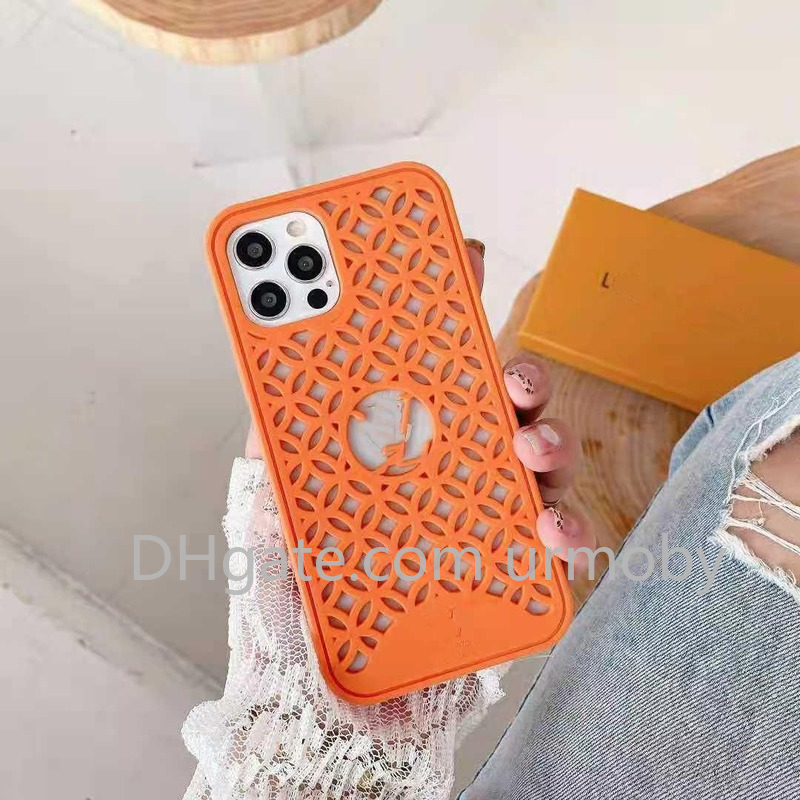 

L 2021 New 6 Colors designer phone cases For iPhone 12 pro max 11 XS XR Wholesale multi-style luxury mobile phone cases, Black