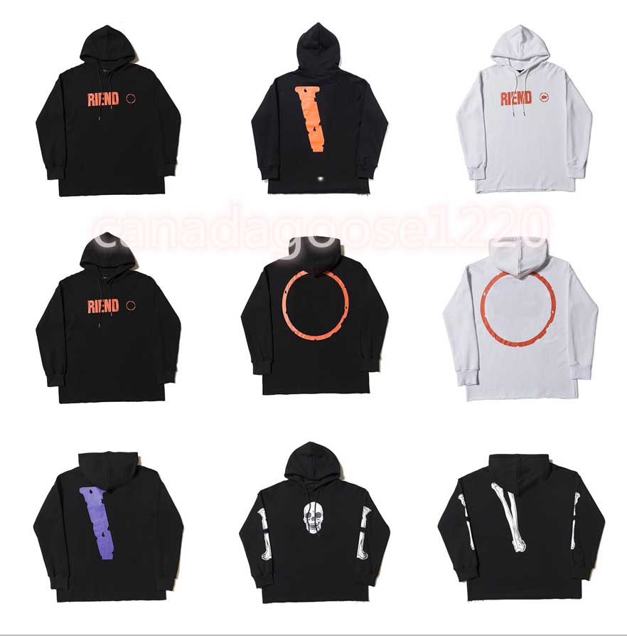 

Hoodies big v Mens Womens Fashion Streetwear Pullover Sweatshirts Loose Lovers Tops Clothing vlones#s-xl, Picture color