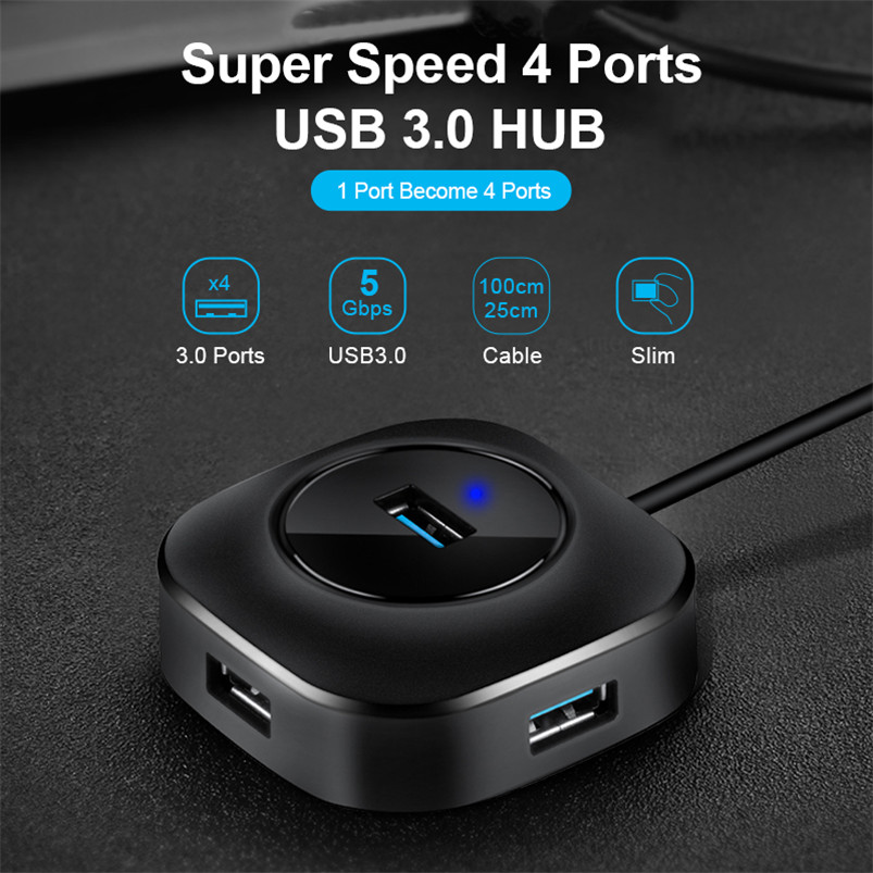 3 0 USB Hub USB 3.0 Splitter Multi USB Several Port Extender Multi-hub 2.0 Usb3.0 Hab Adapter for Home PC Computer Accessories-image-752294530