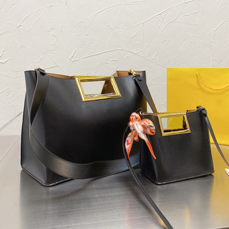 

Designer Women Calfskin F Way Tote Bag Luxurys Designers Bags Italy Roma Brand Genuine Leather Totes Shopping Handbags Cowhide Large Luxury