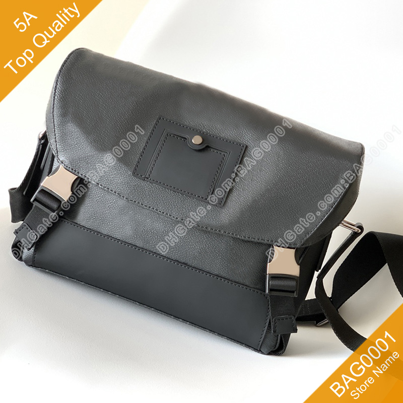 

Voyager Message Bag Canvas luxury designer bag Mirror quality Low Key m40511 Crossbody With Box B082, Dark grey 40511