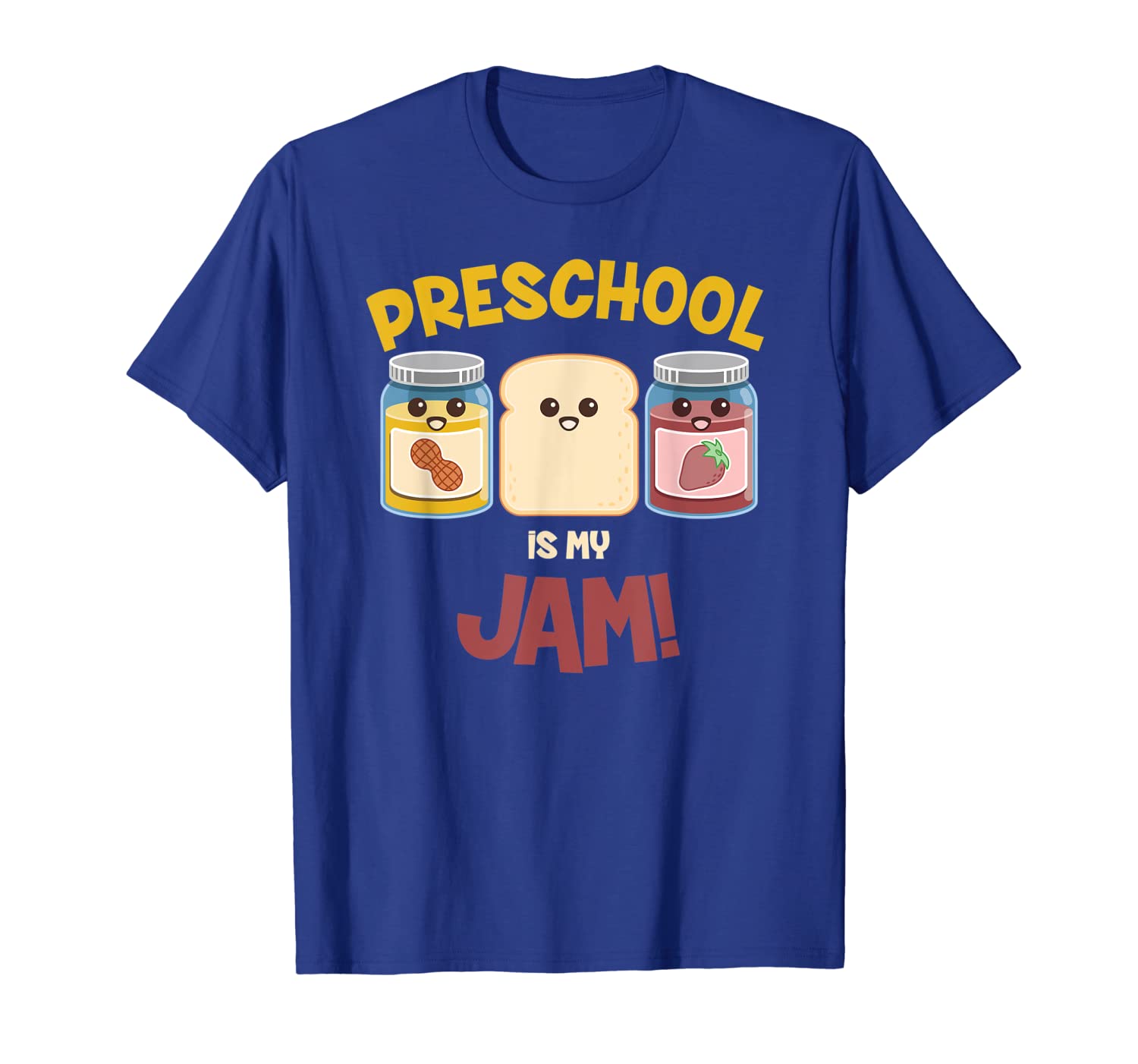 

preschool is my jam teacher shirt, White;black