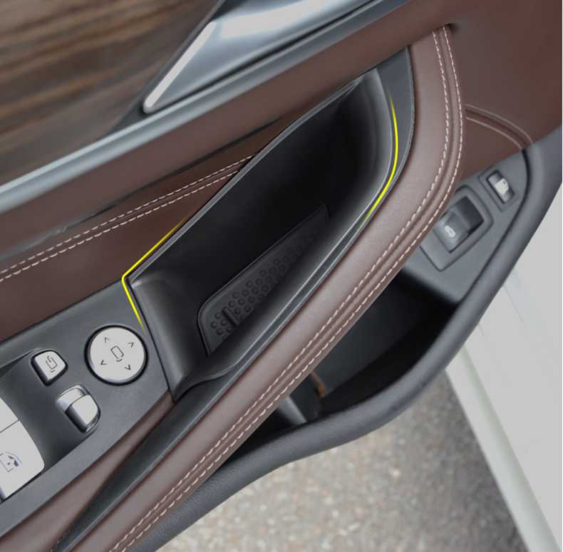 

Car Organizer 1 Pair Front Door Armrest Storage Box Holders For 5 Series G30 530I 2022-2022 Replacement Stowing Tidying Boxes