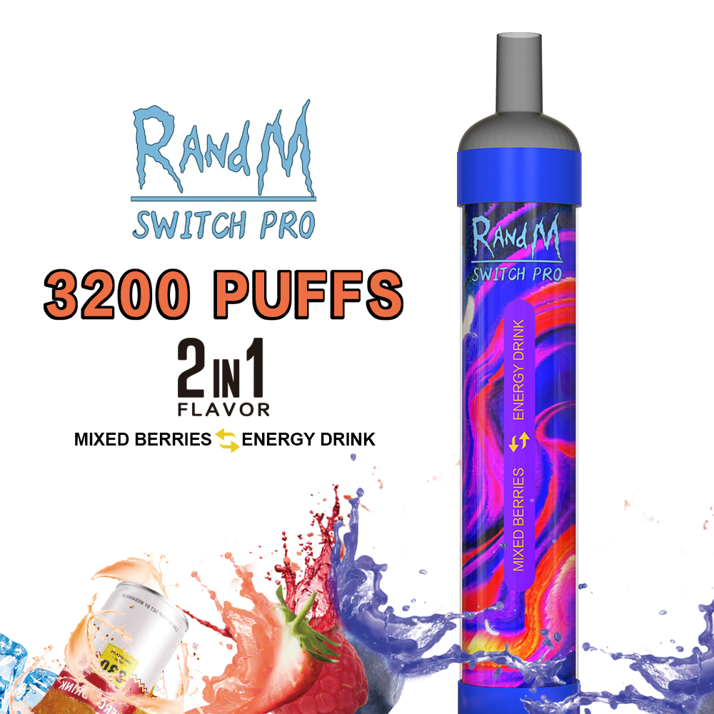 

Wholesale Price RandM Dazzle King Disposable E Cigarette Vapes 3200 Puffs 12 Colors Vape