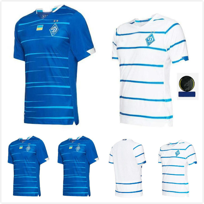 

20 21 Dynamo Kiev home away soccer jerseys 2021 Vladyslav Supryaga Benjamin Verbic Vitaliy Mykolenko Viktor Tsygankov footabll shirts, White