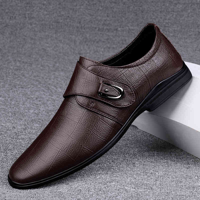 

dress shoes male social shoes, round-tipped classic for men, fashion, business and party italian platform 5u2v, Black