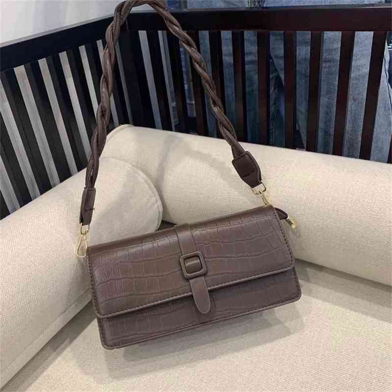 

Women Luxurys Designers Bags 2021 small cover type inner patch solid color square horizontal alli Designer Handbag Handbags Totes Crossbody Bag