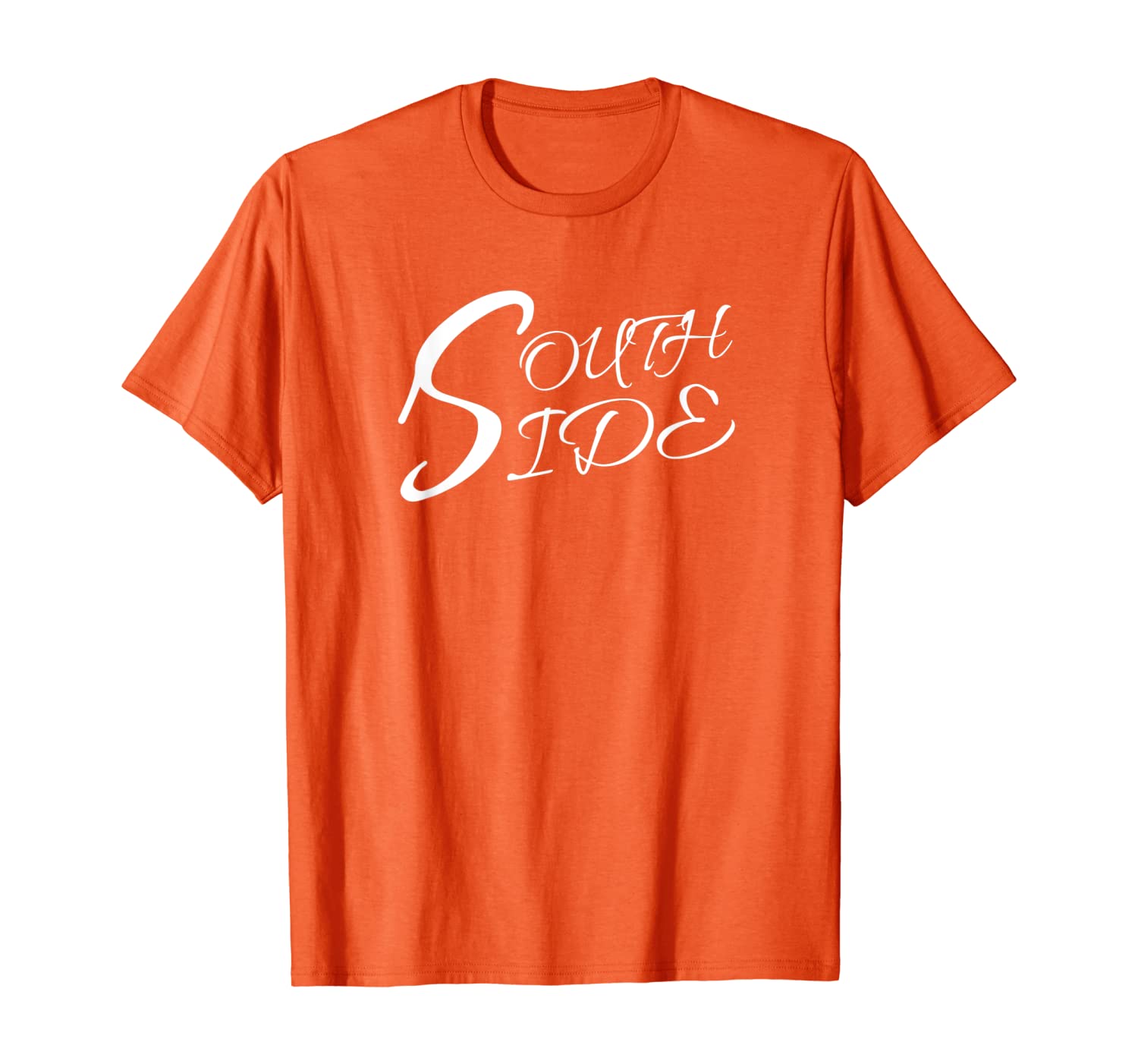 

Represent the South Side T-Shirt, White;black