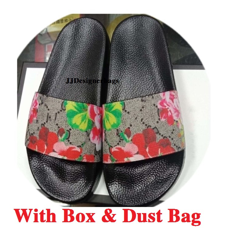 

Classical Men slides Women Sandals Shoes Slippers Pearl Snake Print Slide 2021 fashion Summer Wide Flat Lady Sandal Slipper With Box Dust Bag, #5