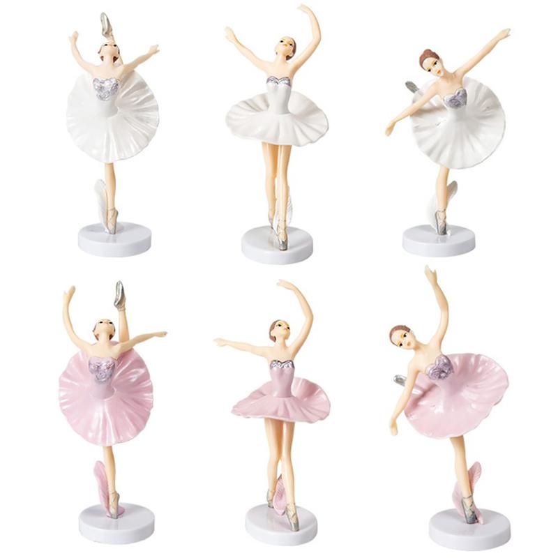 

Other Event & Party Supplies 3pc Wedding Birthday Cake Decor Ballet Girls Topper Dancing Girl Doll Baby 1st Favor Happy