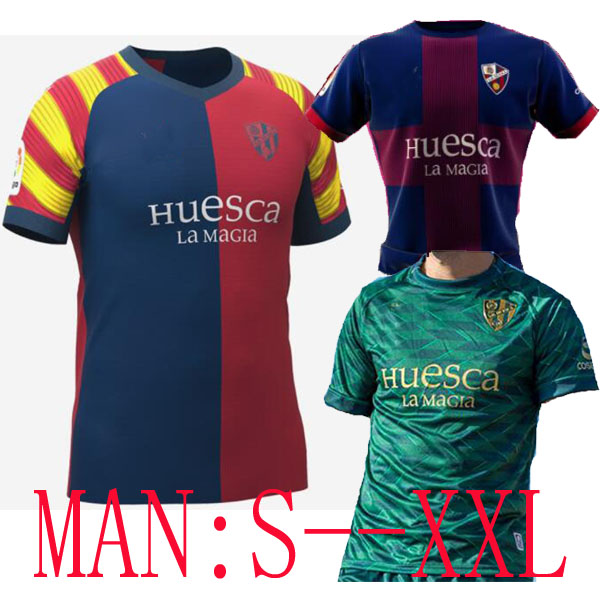 

2021 Huesca SPECIAL soccer jerseys DAY OF ARAGON 20 futbol Insua #10 Cristo Okazaki Sergio Gomez RABA football shirts calcio, Away
