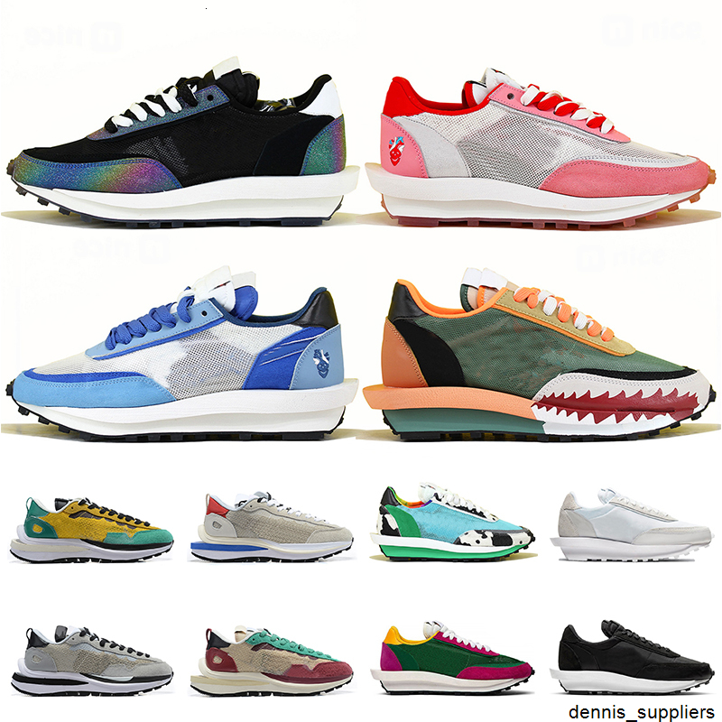 

NIK Top Quality 2021 Waffle LDV Women Mens Running Shoes Strangelove Pegasus Vaporfly Nylon White Black Dio Chunky Dunky Sneakers Trainers