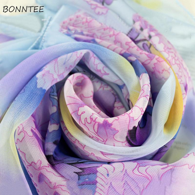 

Scarves Women Chiffon Breathable Printed Cute All-match Square Scarf Womens Fashion Funny Accessories Daily Lovely Wraps 2021, Blue;gray