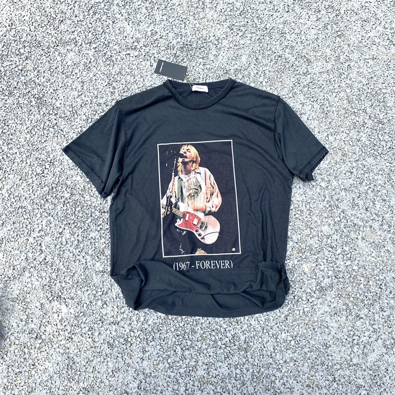 

2021ss T Shirt Men Women 1 High Quality T-shirt Printing Vintage Top Tees