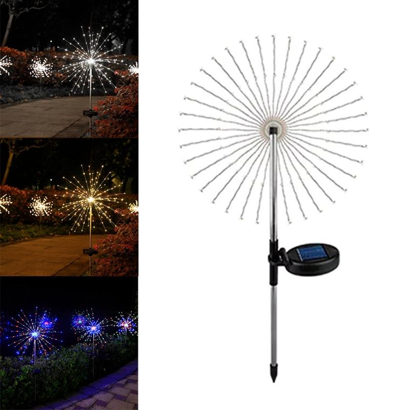 

Night Lights Waterproof Solar Outdoor Decorative Firework Garden For Patio And Yard Landscapes Decorations