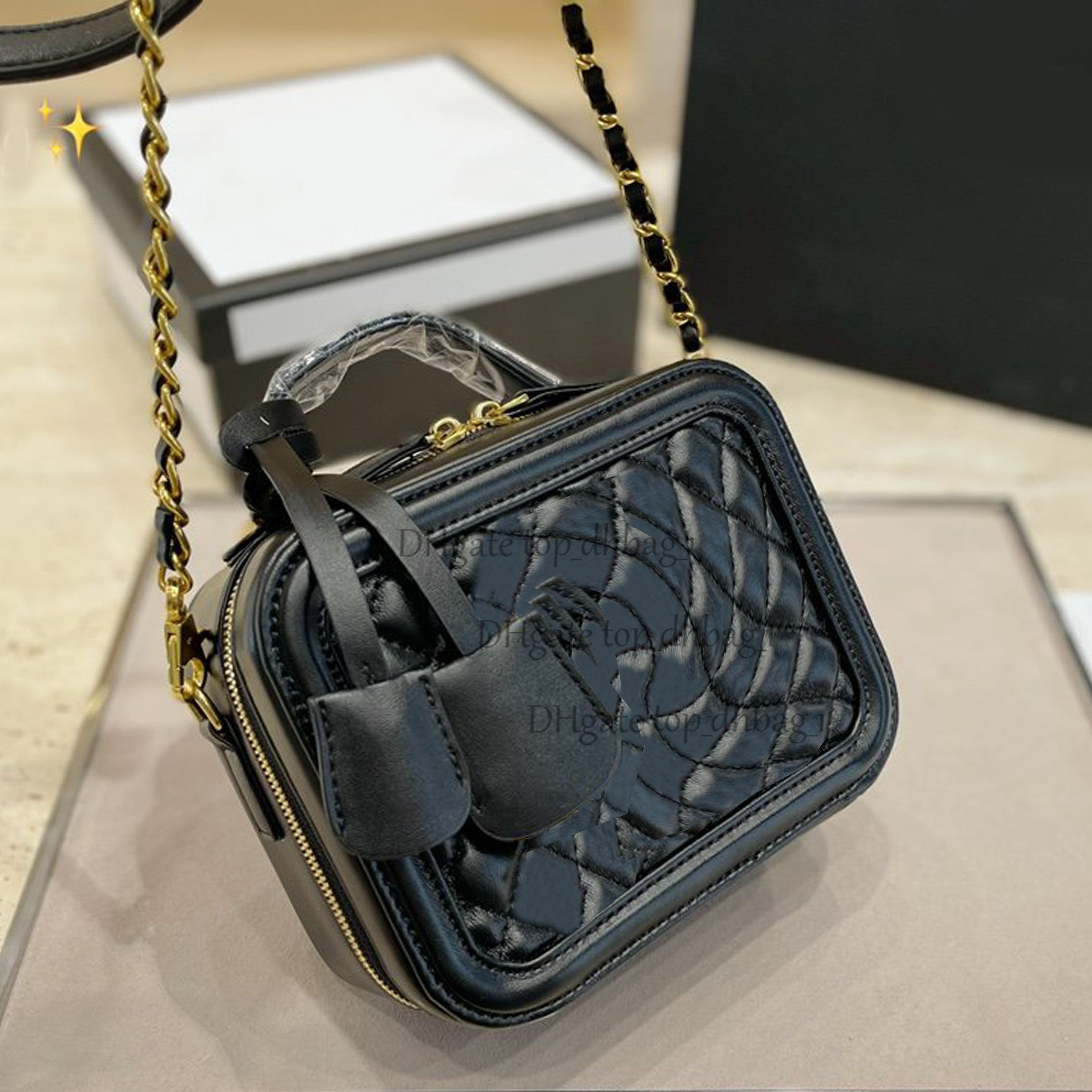 High quality Luxury designer bags Classic Designers Womens crossbody card holder Bucket Flower Brown With Original Bag