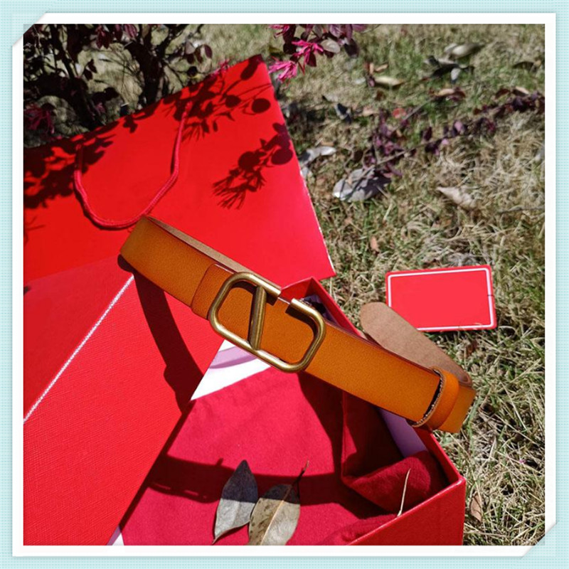 

Womens Belts Fashion Luxury Designer Women Casual Belt Bronze Letter Smooth Buckle Brands Colorful Waistband For Men Width 2.5cm, 1303Q, Width 3.0cm