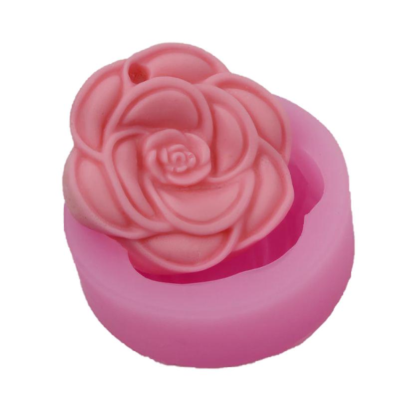 

Lovely Retro Flower Soap Mold Craft Art Silicone Molds DIY Handmade Candle Tools